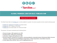 Tablet Screenshot of finance.families.com