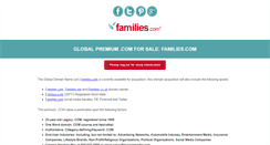 Desktop Screenshot of families.com