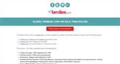 Desktop Screenshot of home.families.com